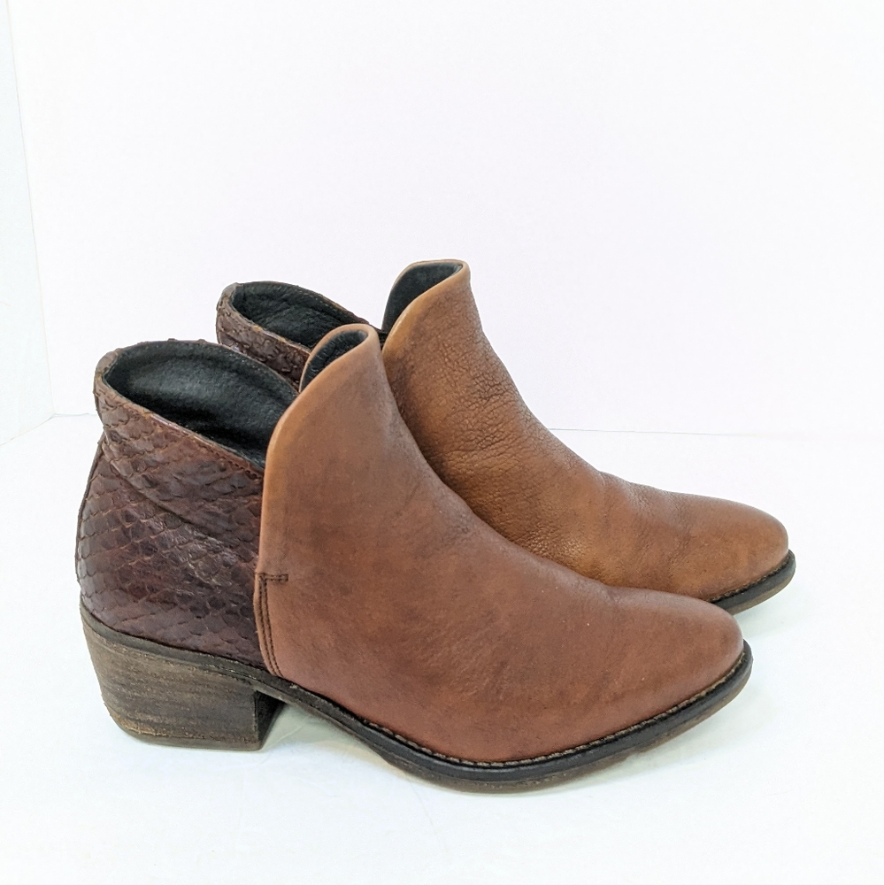 Khrio leather ankle boots - Picture 15 of 16